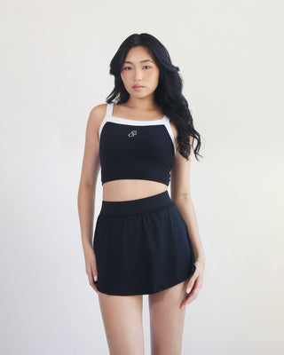 Black Two Tone Strive Tank