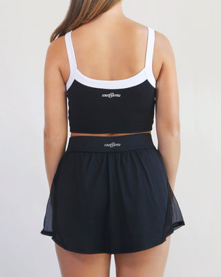 Black Two Tone Strive Tank