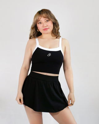 Black Two Tone Strive Tank