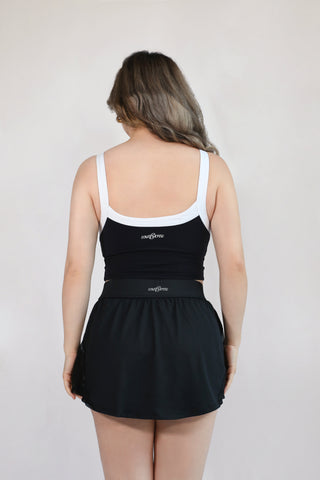 Black Two Tone Strive Tank