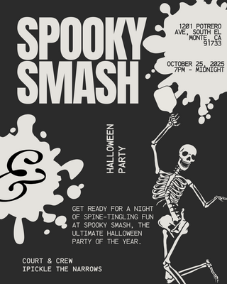 Spooky Smash Halloween Social